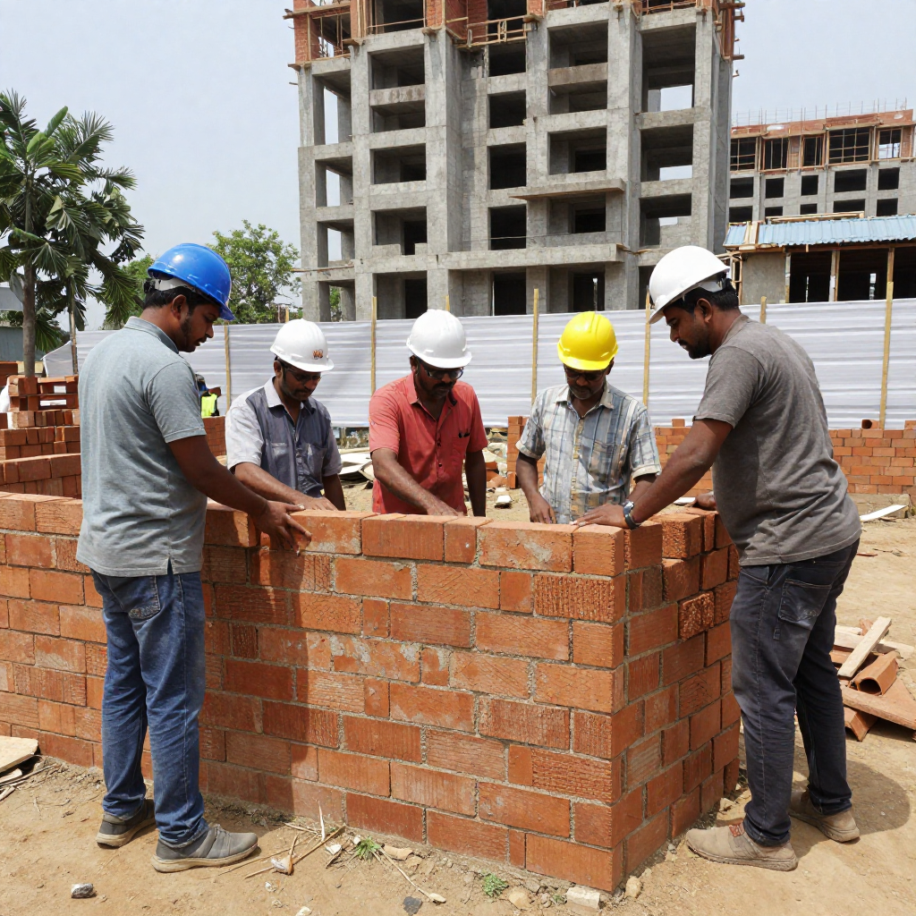 Residential Construction Site Execution Bangalore